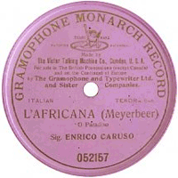 Gramophone Monarch Record 052157